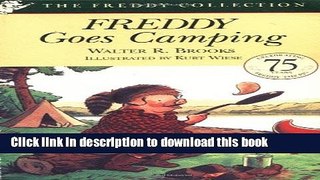 [Download] Freddy Goes Camping Hardcover Free