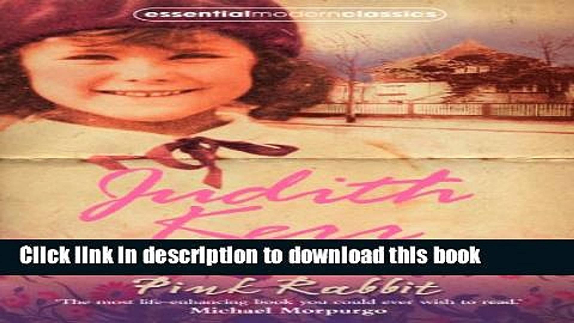 Download] When Hitler Stole Pink Rabbit (Essential Modern Classics) Kindle  Collection - video dailymotion