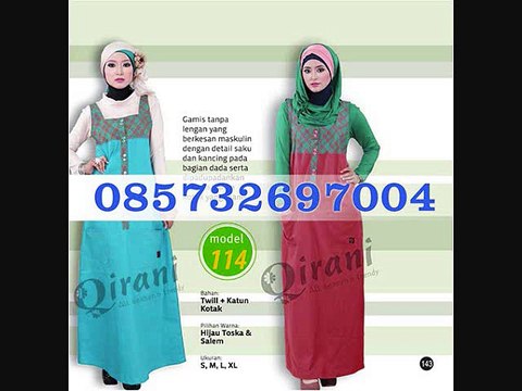 Gamis Katun Qirani, HP. 0856-5502-3555 (Indosat)