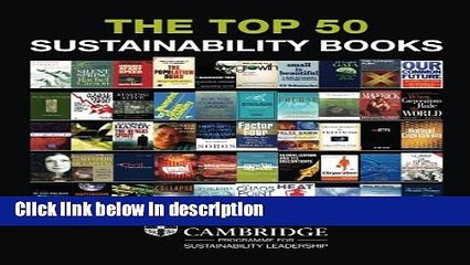 Download The Top 50 Sustainability Books [Online Books]
