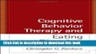 [Popular] Cognitive Behavior Therapy and Eating Disorders Hardcover OnlineCollection