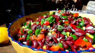 Kidney Bean & Fresh Herb Salad w/ Lemon/Olive Oil Dressing