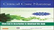 [Popular] Books Critical Care Nursing: Diagnosis and Management, 7e (Thelans Critical Care Nursing