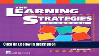 Ebook Learning Strategies Handbook Free Download