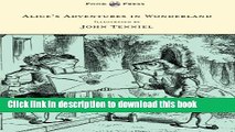 [Download] Alice s Adventures in Wonderland - Illustrated by John Tenniel Hardcover Free