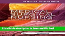 [Popular] Books Clinical Companion for Medical-Surgical Nursing: Patient-Centered Collaborative