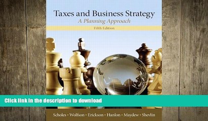 READ ONLINE Taxes   Business Strategy (5th Edition) READ PDF BOOKS ONLINE