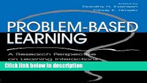 [PDF] Problem-based Learning: A Research Perspective on Learning Interactions [Online Books]