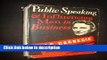 Books Public speaking and influencing men in business Full Download