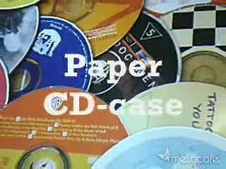 Ａ４用紙１枚でCDケースを作る方法