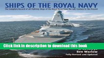 [Popular] Books Ships of the Royal Navy: A Complete Record of All Fighting Ships of the Royal Navy