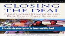 [Read PDF] Closing the Deal: Negotiation Strategies for Real Estate Sales Success Download Online