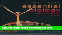 [Popular] Books Campbell Essential Biology with Physiology (4th Edition) Free Online