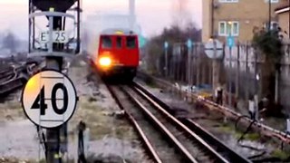 East London Line Closure (Arrival of train at New Cross Gate