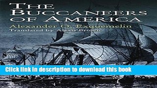 [Popular] Books The Buccaneers of America Full Online