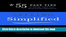 [Read PDF] Selling Simplified: 55 Fast Tips to Jump-start Your Real Estate Business Ebook Free