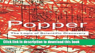 [Popular] The Logic of Scientific Discovery Hardcover Free