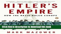 [Popular] Books Hitler s Empire: How the Nazis Ruled Europe Full Online