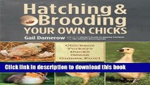 [Popular] Hatching   Brooding Your Own Chicks: Chickens, Turkeys, Ducks, Geese, Guinea Fowl