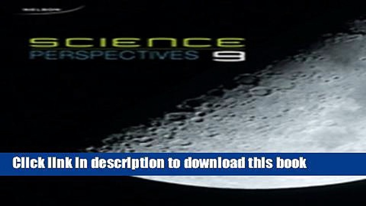 [Popular] Nelson Science Perspectives 9: Student Text with Online ...
