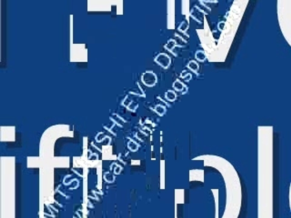 Mitsubishi EVO Drifting