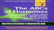 [Popular] ABC s of Hormones (Good Health Guides) Kindle Free