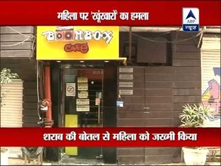 Woman attacked with beer bottle at Khan Market in Delhi