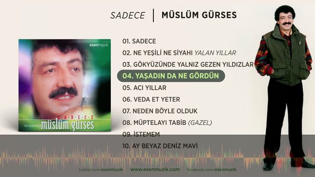 Yaşadında Ne Gördün (Müslüm Gürses) Official Audio #yaşadındanegördün #müslümgürses