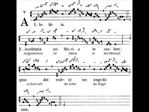 Alleluia Assumpta est Maria, Assumptione B Mariae Virginis