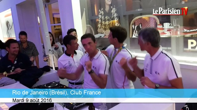 Rio 2016 : les champions olympiques en forme aussi sur la piste de danse