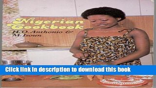 [Download] Nigerian Cookbook Kindle Free