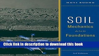 [Popular] Soil Mechanics and Foundations Kindle Free