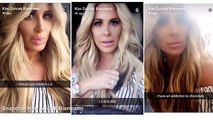 Kim Zolciak Snapchats her way to her LA bound flight