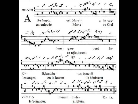 Offertorium Assumpta est Maria, Assumptione B Mariae Virginis