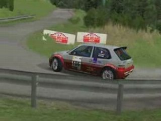 Saxo Paturel Dupont RBR rallye du mont blanc