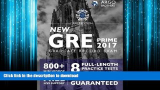 EBOOK ONLINE GRE Prep 2017 with 8 Practice Tests: Test Prep (Argo Brothers) READ PDF BOOKS ONLINE