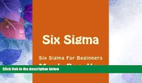 Big Deals  Six Sigma: Six Sigma For Beginners (Lean Six Sigma, Lean Six Sigma Healthcare, Lean Six