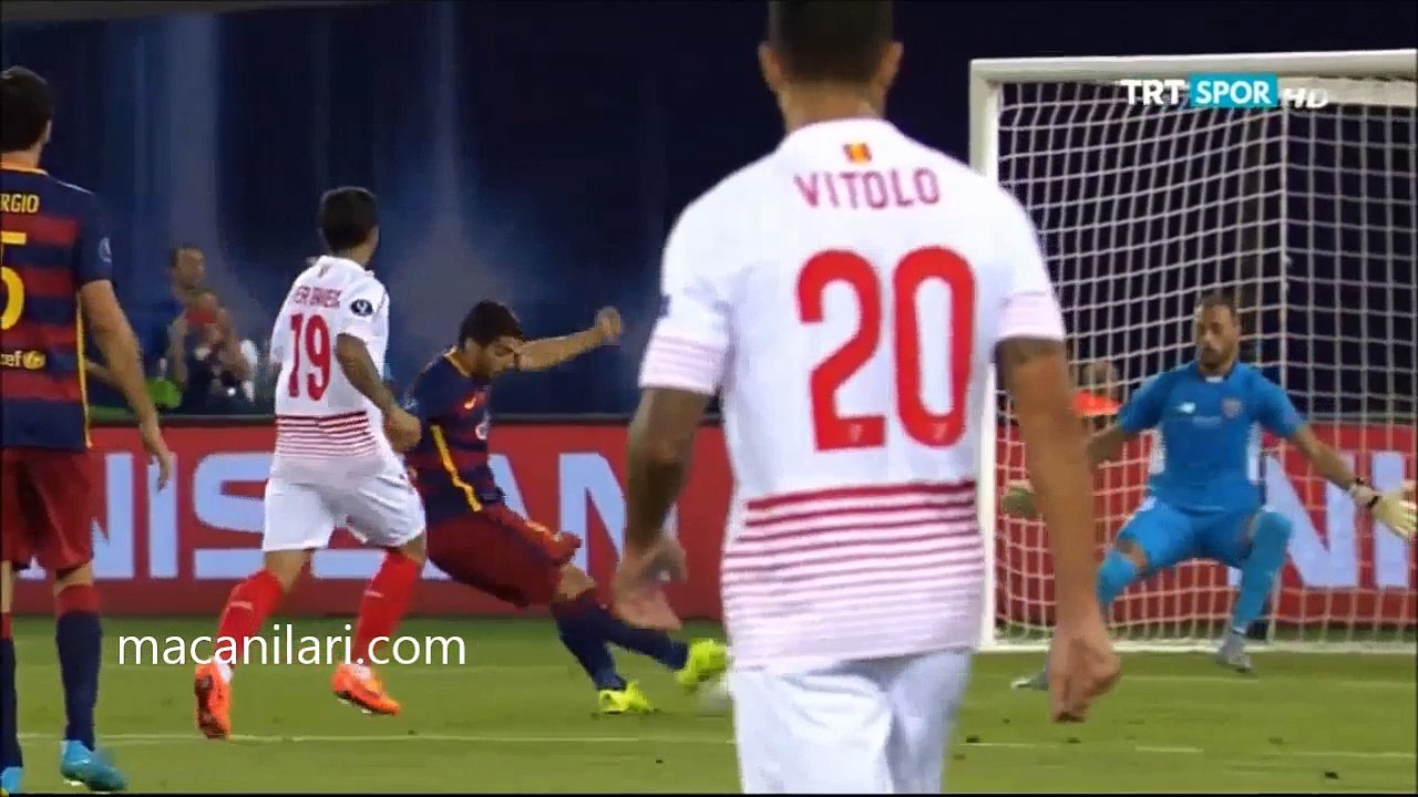 [HD] 11.08.2015 - 2015 UEFA Super Cup Final Barcelona 5-4 Sevilla FC (With Extra Time)
