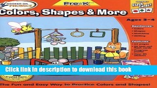 [Download] Hooked on Phonics Pre-K Colors, Shapes   More Premium Workbook Hardcover Online