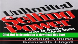 [Download] Unlimited Selling Power: How to Master Hypnotic Skills Hardcover Collection