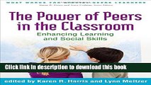 [PDF] The Power of Peers in the Classroom: Enhancing Learning and Social Skills (What Works for