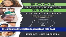 [Popular] Books Poor Students, Rich Teaching: Mindsets for Change (Raising Achievement for Youth