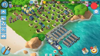 Boom Beach - Dr-Terror vs Warriors Unboosted 10 August 2016
