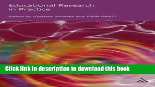 [PDF] Educational Research in Practice: Making Sense of Methodology Download Full Ebook