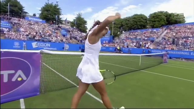 Mónica Puig Eastbourne & Wimbledon @ 4:52.. On.