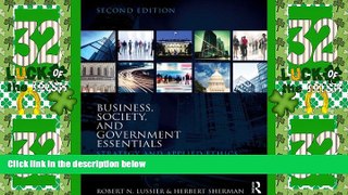 Big Deals  Business, Society, and Government Essentials: Strategy and Applied Ethics  Best Seller