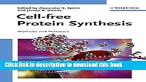 [PDF] Cell-free Protein Synthesis: Methods and Protocols E-Book Online