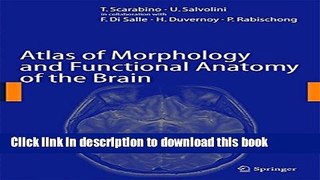 Download Atlas of Morphology and Functional Anatomy of the Brain Book Free