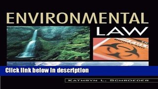 Download Environmental Law Book Online