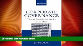 READ FREE FULL  Corporate Governance: Theories, Principles, and Practice  READ Ebook Full Ebook Free